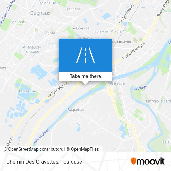 Chemin Des Gravettes map