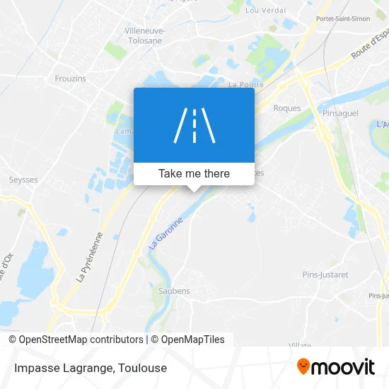 Impasse Lagrange map