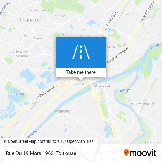 Rue Du 19 Mars 1962 map