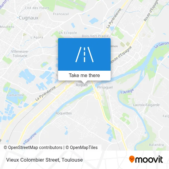 Rue Du Vieux Colombier map