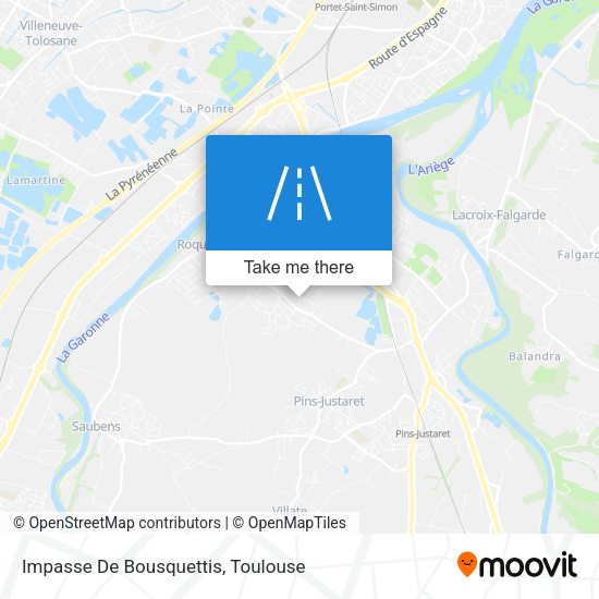 Impasse De Bousquettis map