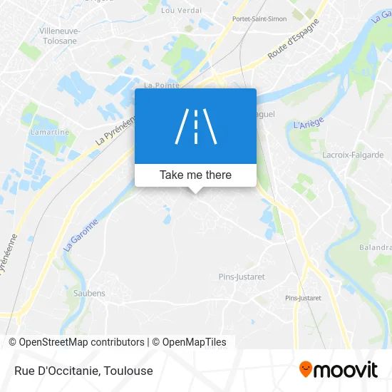 Rue D'Occitanie map
