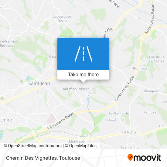 Chemin Des Vignettes map