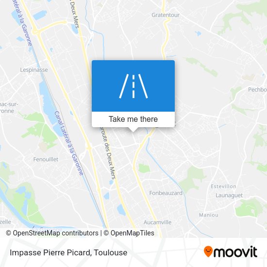 Impasse Pierre Picard map