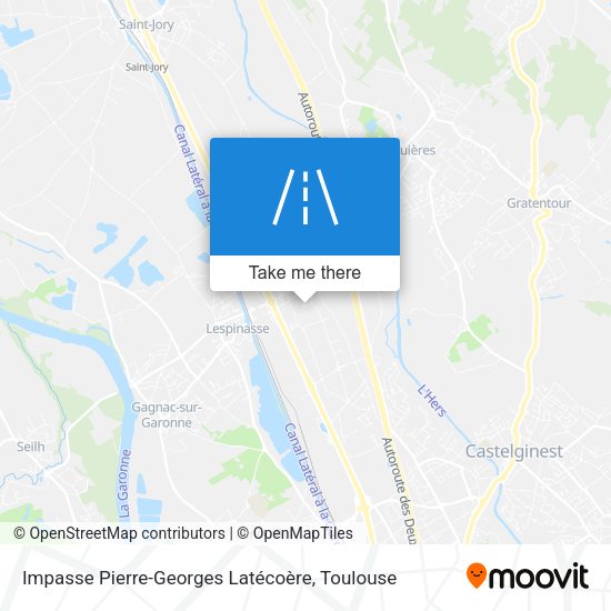 Impasse Pierre-Georges Latécoère map