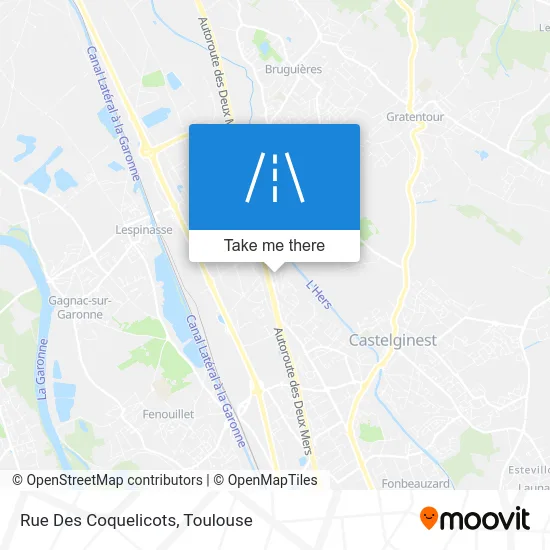 Rue Des Coquelicots map