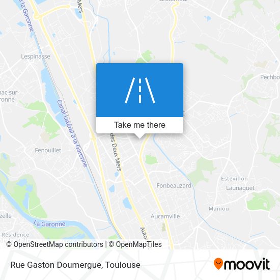 Rue Gaston Doumergue map
