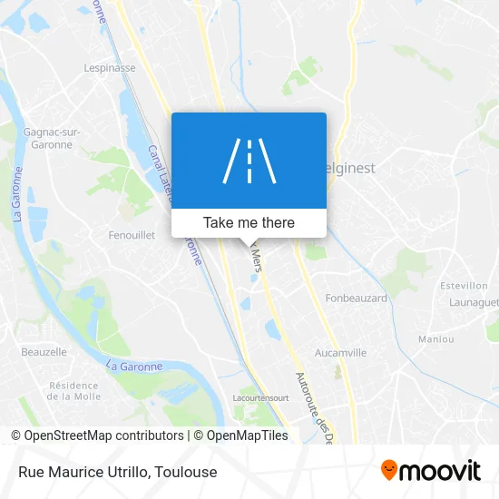 Rue Maurice Utrillo map