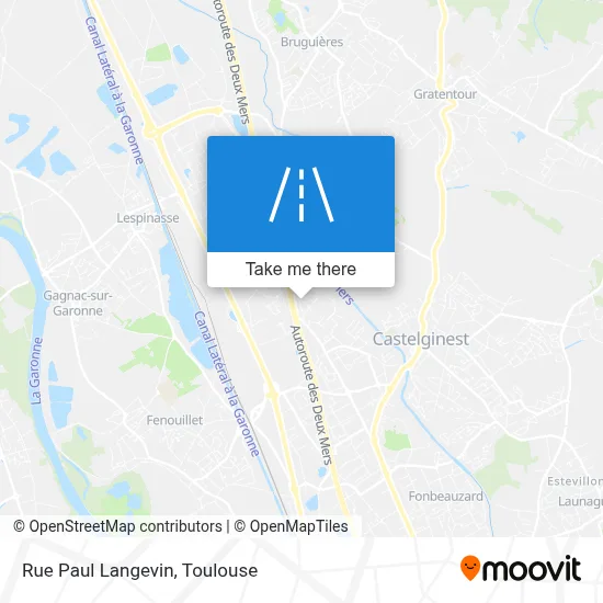 Rue Paul Langevin map