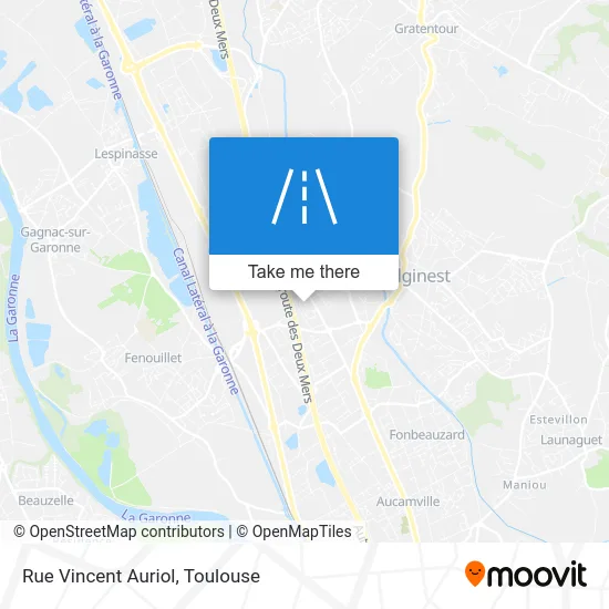 Rue Vincent Auriol map