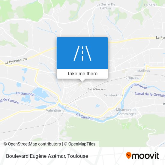 Boulevard Eugène Azémar map
