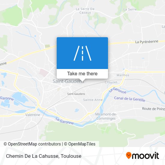 Chemin De La Cahusse map