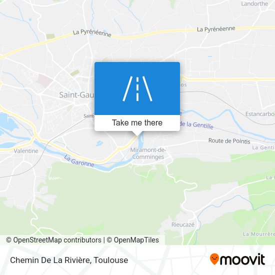 Chemin De La Rivière map
