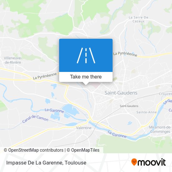 Impasse De La Garenne map