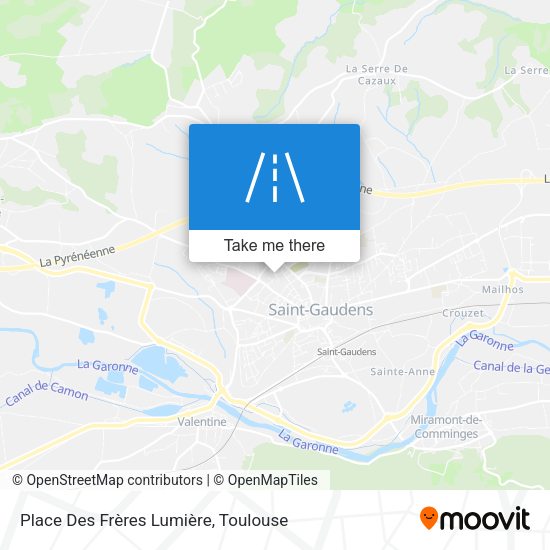 Place Des Frères Lumière map