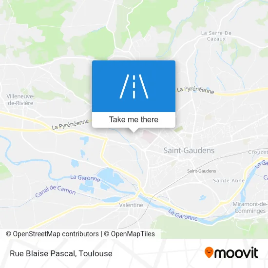 Rue Blaise Pascal map