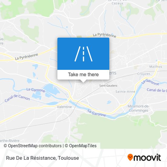 Rue De La Résistance map