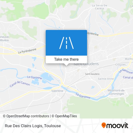 Rue Des Clairs Logis map