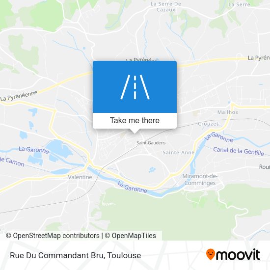 Rue Du Commandant Bru map