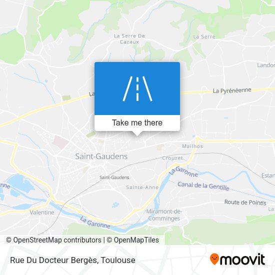 Rue Du Docteur Bergès map