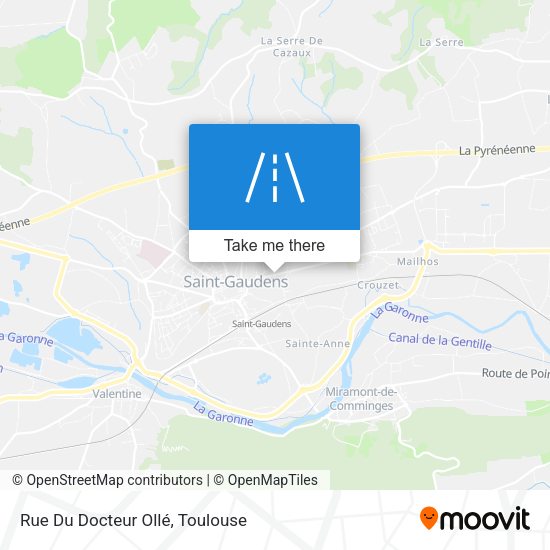 Rue Du Docteur Ollé map