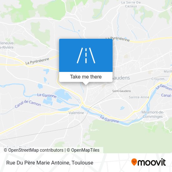 Rue Du Père Marie Antoine map