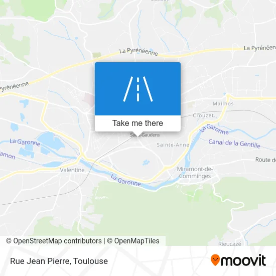 Rue Jean Pierre map