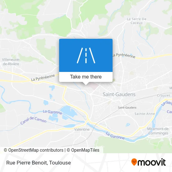 Rue Pierre Benoit map