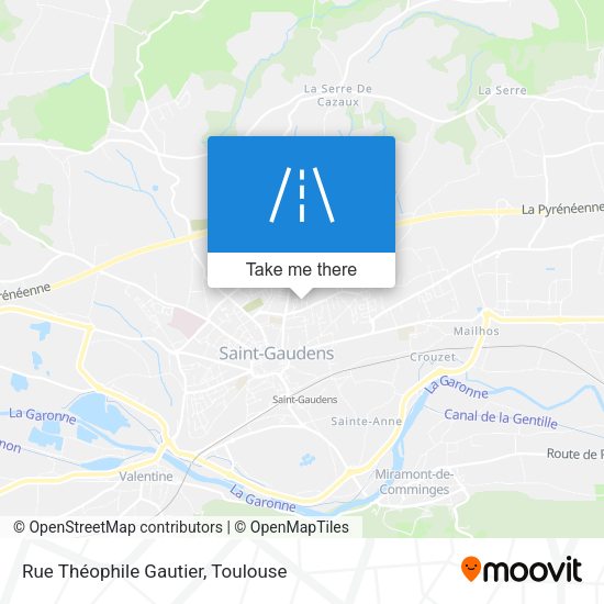 Rue Théophile Gautier map