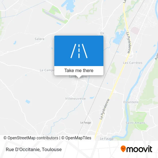 Rue D'Occitanie map