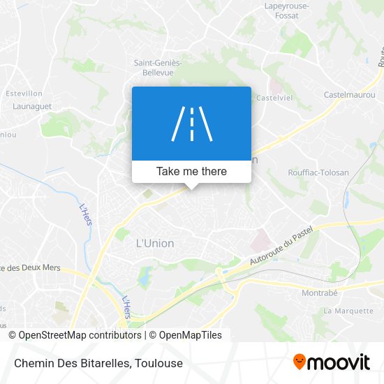 Chemin Des Bitarelles map