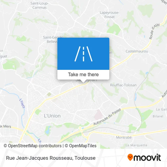 Rue Jean-Jacques Rousseau map