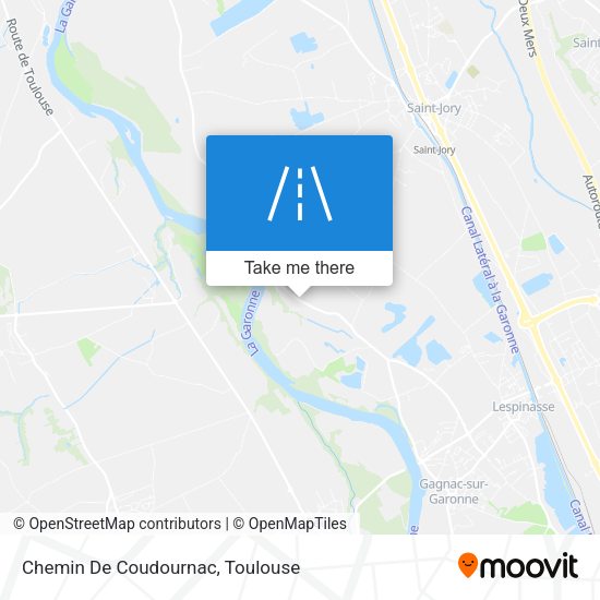 Chemin De Coudournac map