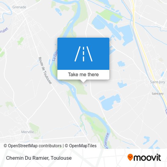 Chemin Du Ramier map