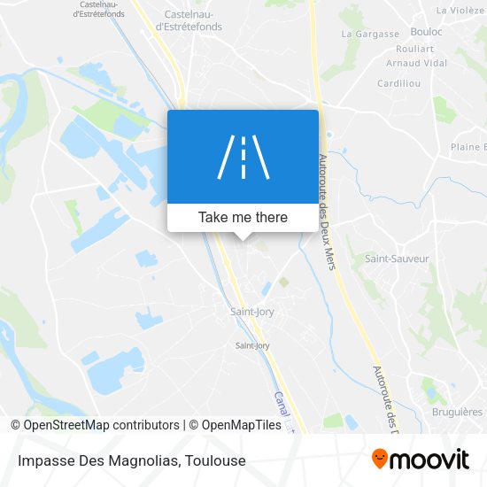 Impasse Des Magnolias map