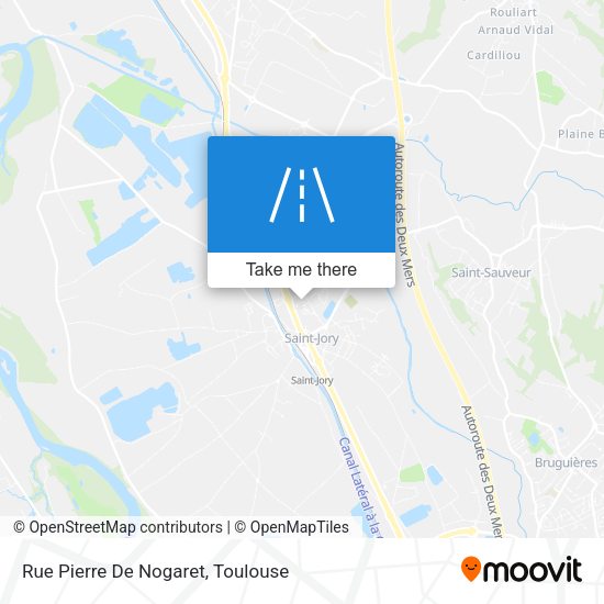 Rue Pierre De Nogaret map