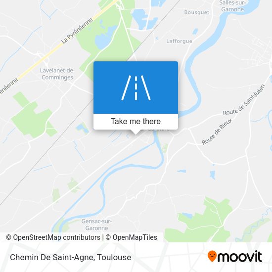 Chemin De Saint-Agne map