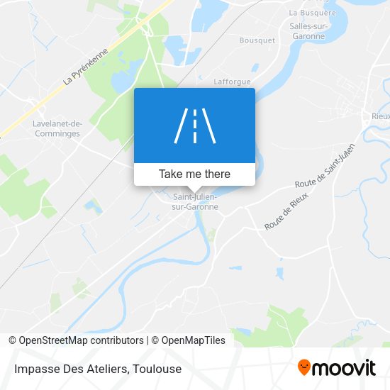 Impasse Des Ateliers map