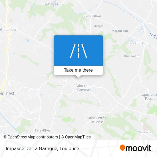 Impasse De La Garrigue map