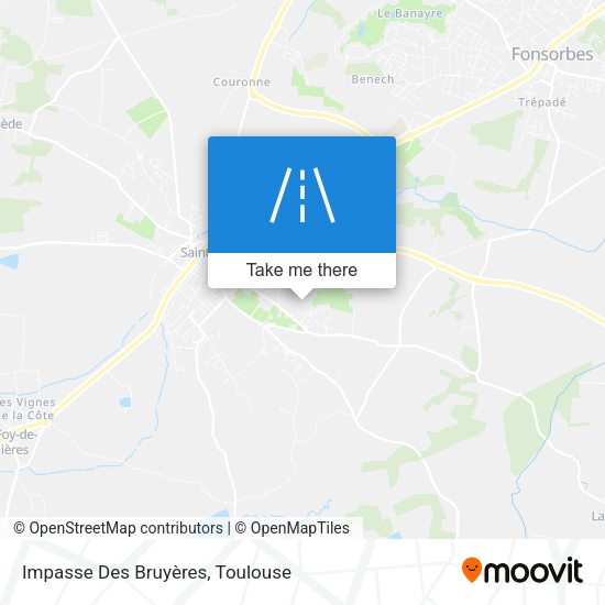 Impasse Des Bruyères map