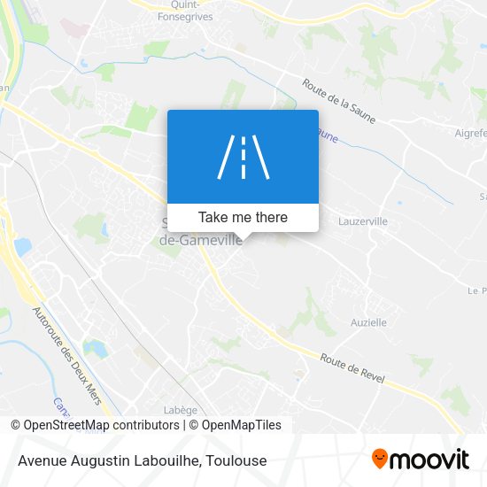 Avenue Augustin Labouilhe map