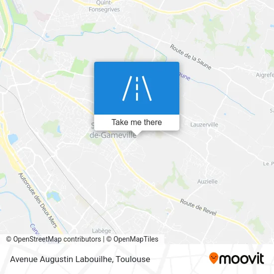 Avenue Augustin Labouilhe map