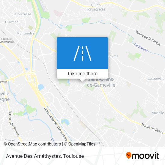 Avenue Des Améthystes map