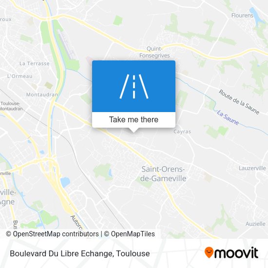 Boulevard Du Libre Echange map