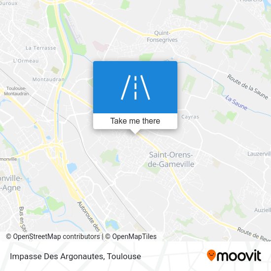 Impasse Des Argonautes map