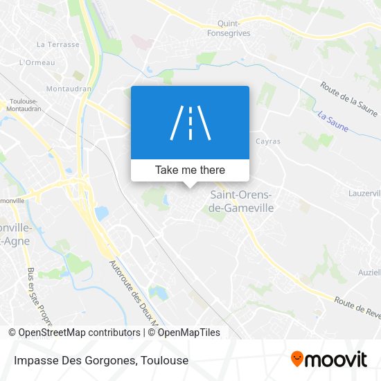 Impasse Des Gorgones map
