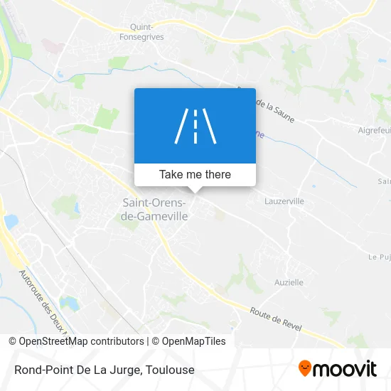 Rond-Point De La Jurge map