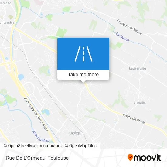 Rue De L'Ormeau map