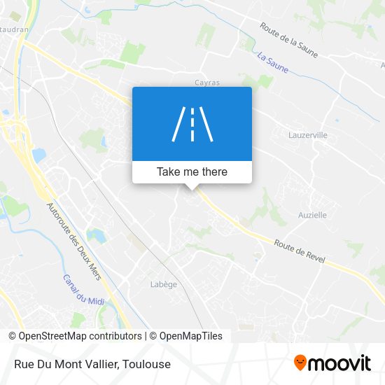 Rue Du Mont Vallier map