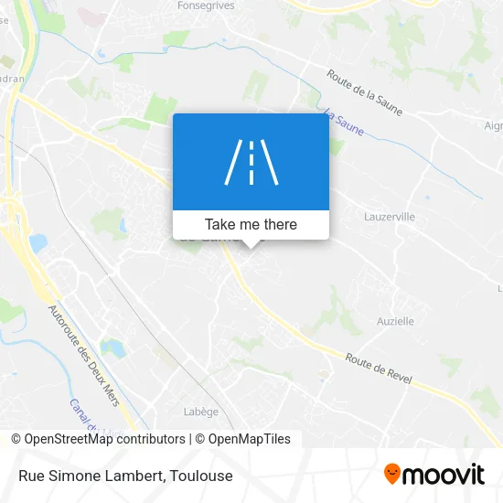 Rue Simone Lambert map